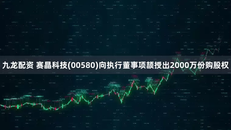 九龙配资 赛晶科技(00580)向执行董事项颉授出2000万份购股权